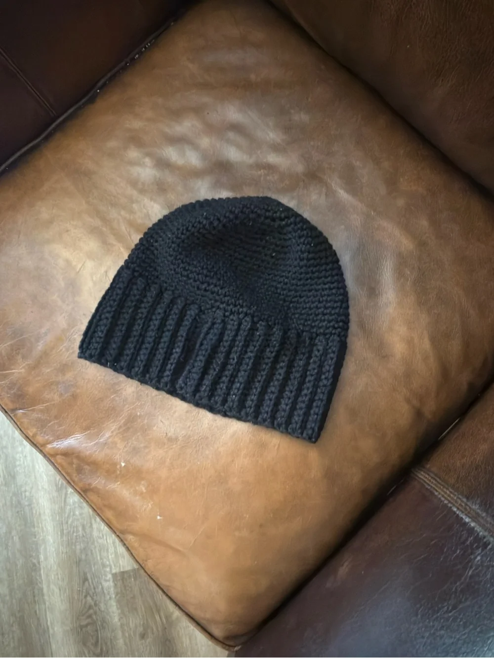 Classic Black Knit Beanie